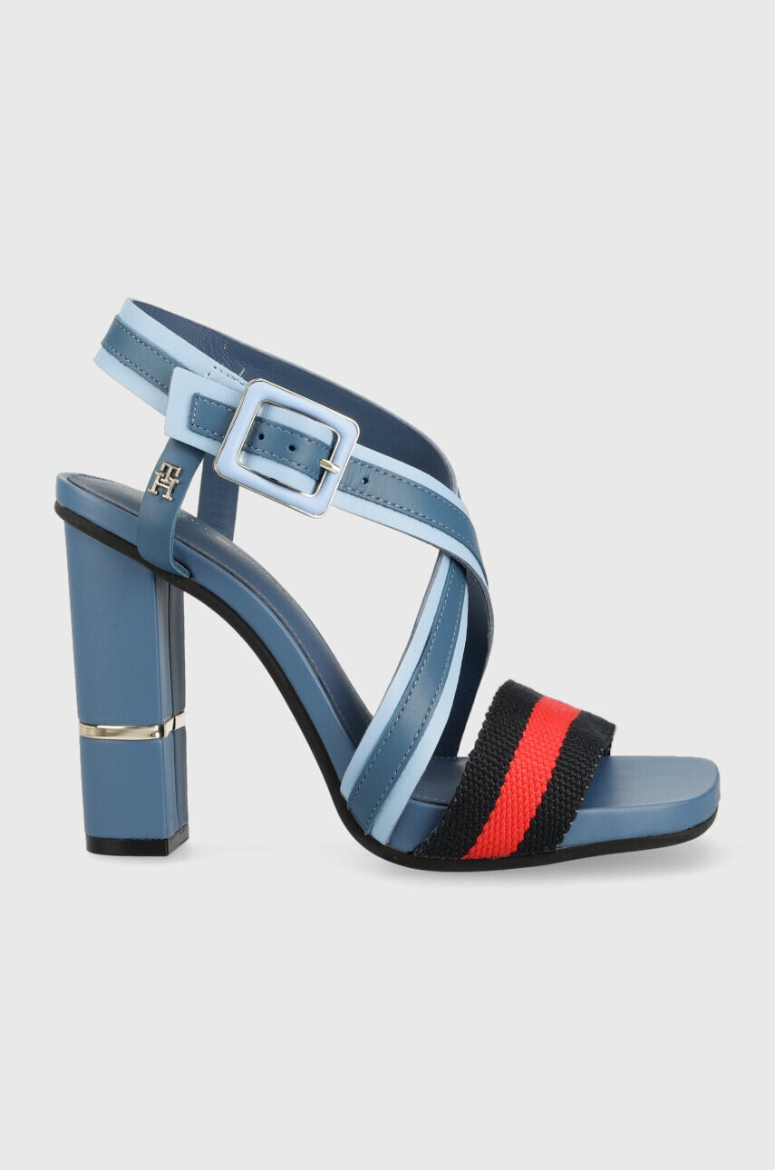 Tommy Hilfiger Сандали HARDWARE BLOCK HIGH HEEL COMBO - Pepit.bg