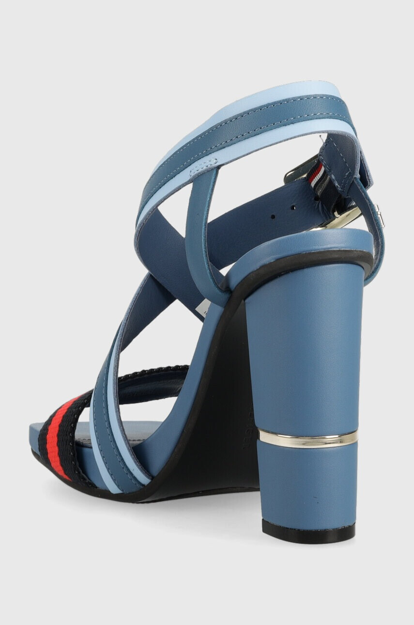 Tommy Hilfiger Сандали HARDWARE BLOCK HIGH HEEL COMBO - Pepit.bg