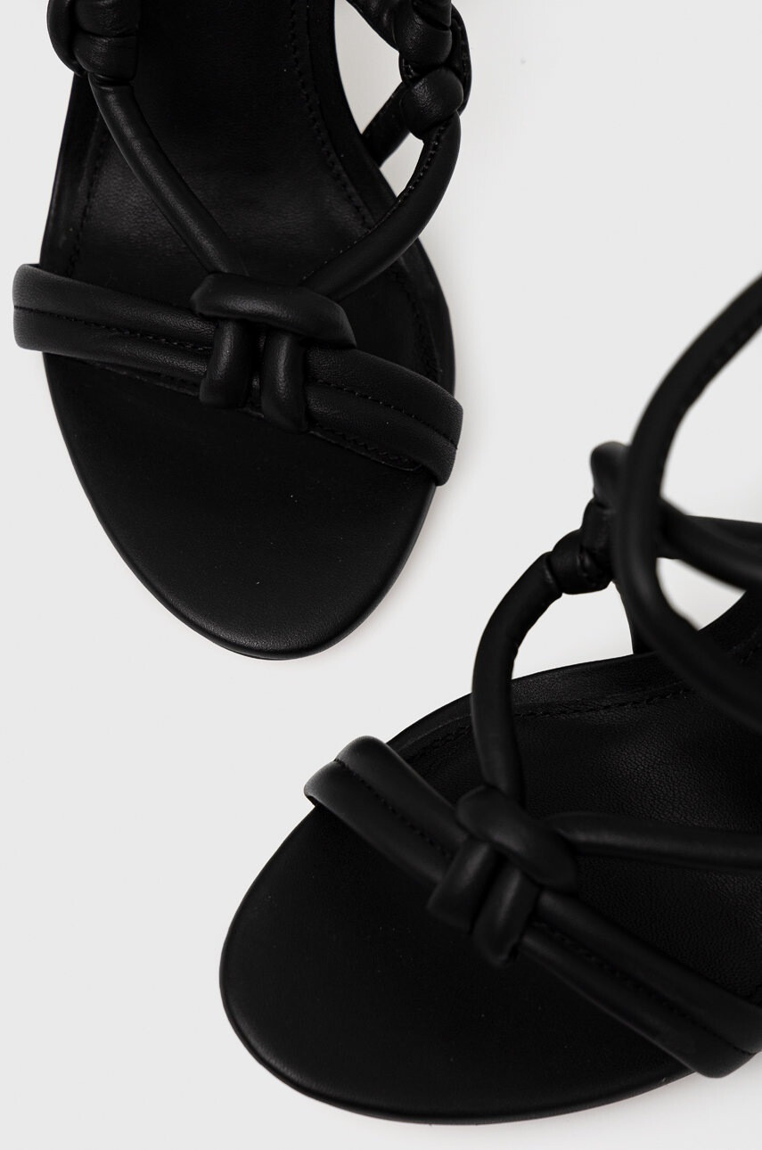 Tommy Hilfiger Сандали High Heel Strappy в черно - Pepit.bg