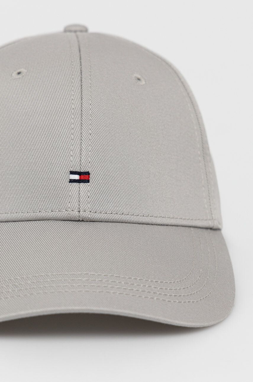 Tommy Hilfiger Шапка в сиво с изчистен дизайн - Pepit.bg