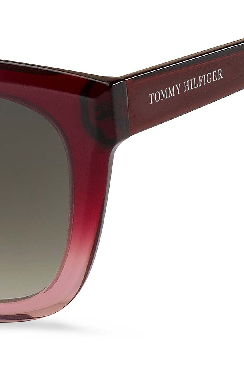 Tommy Hilfiger Слънчеви очила в бордо - Pepit.bg