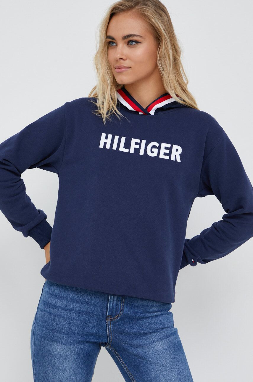 Tommy Hilfiger Суичър в жълто с изчистен дизайн - Pepit.bg