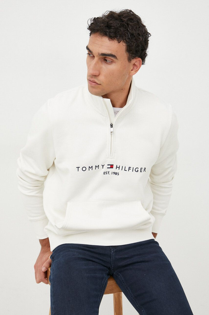 Tommy Hilfiger Суичър с качулка с апликация - Pepit.bg