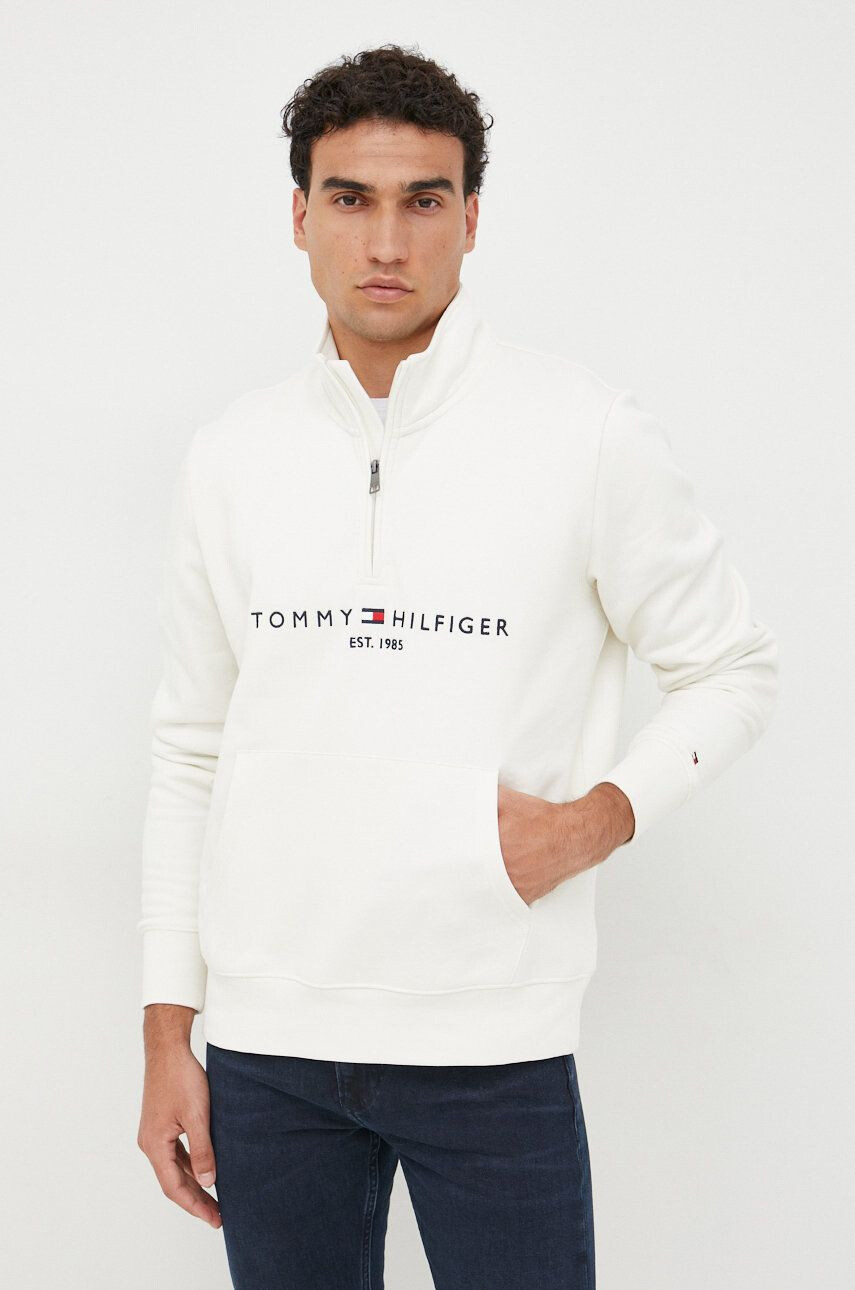 Tommy Hilfiger Суичър с качулка с апликация - Pepit.bg