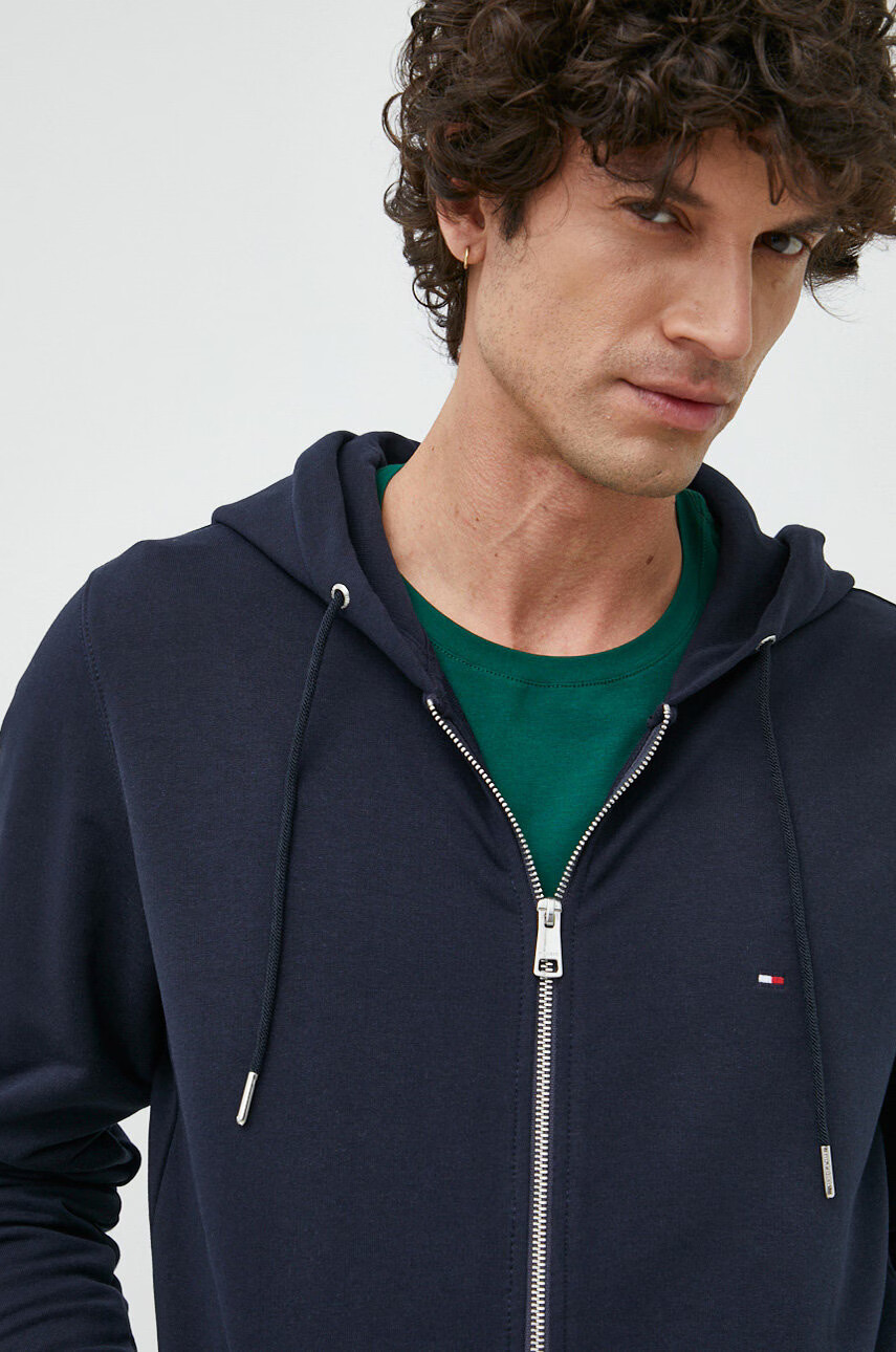 Tommy Hilfiger Суичър в тъмносиньо с апликация - Pepit.bg