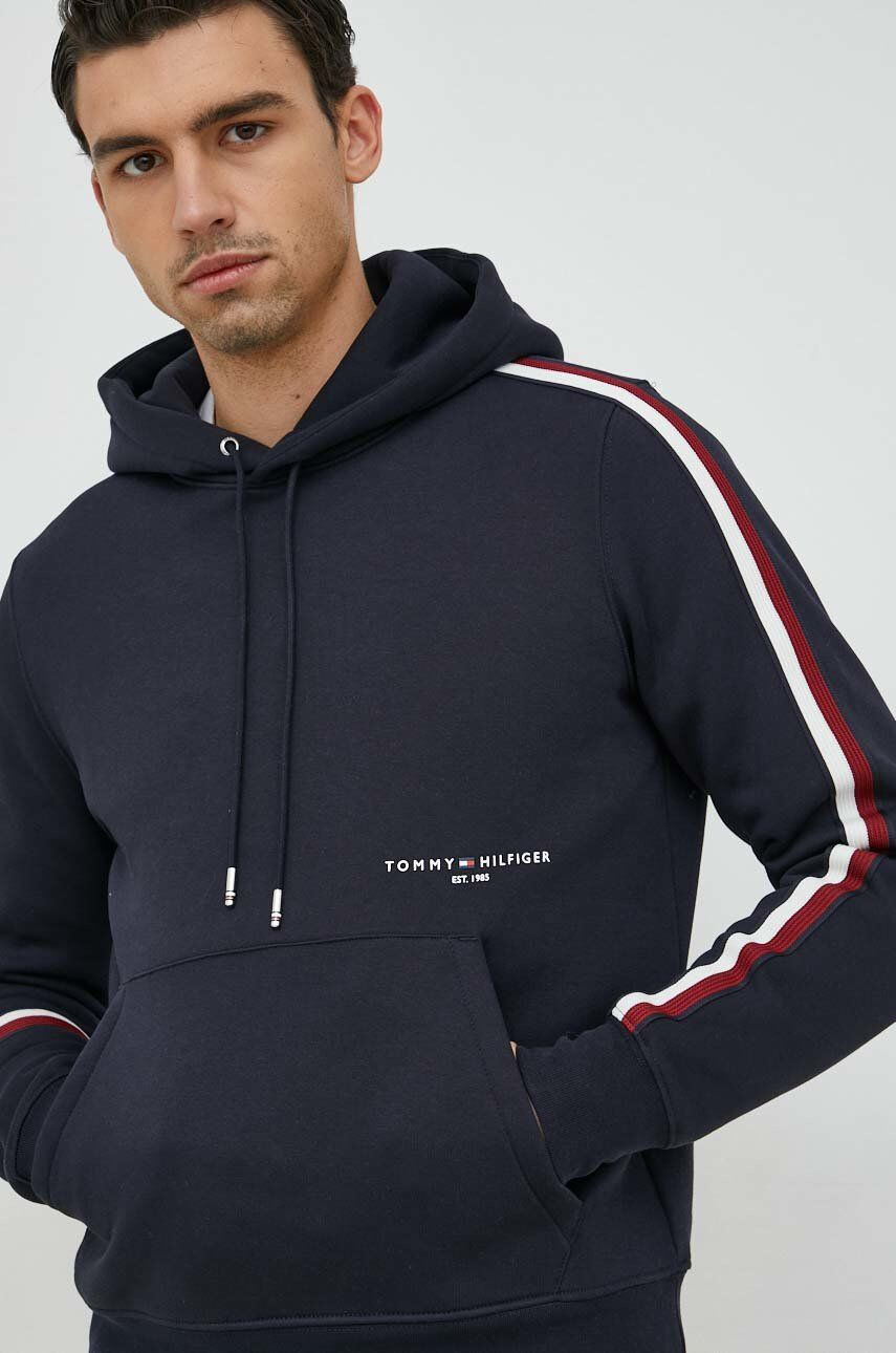 Tommy Hilfiger Суичър с качулка с апликация - Pepit.bg