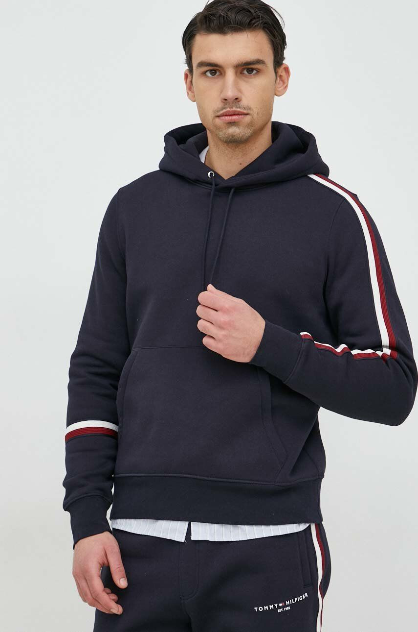 Tommy Hilfiger Суичър с качулка с апликация - Pepit.bg