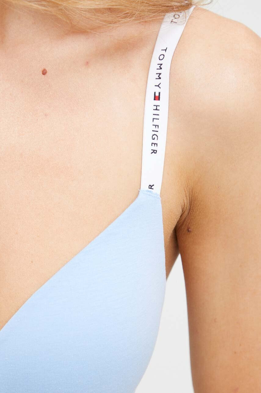 Tommy Hilfiger Сутиен в синьо с изчистен дизайн - Pepit.bg