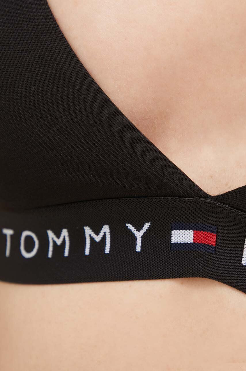 Tommy Hilfiger Сутиен в черно с изчистен дизайн - Pepit.bg