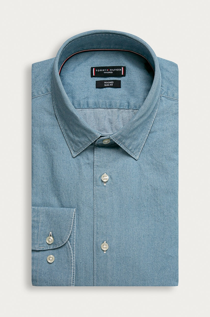 Tommy Hilfiger Tailored Памучна риза - Pepit.bg
