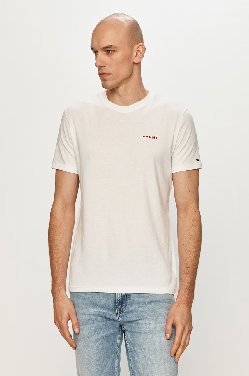Tommy Hilfiger Тениска в бяло - Pepit.bg