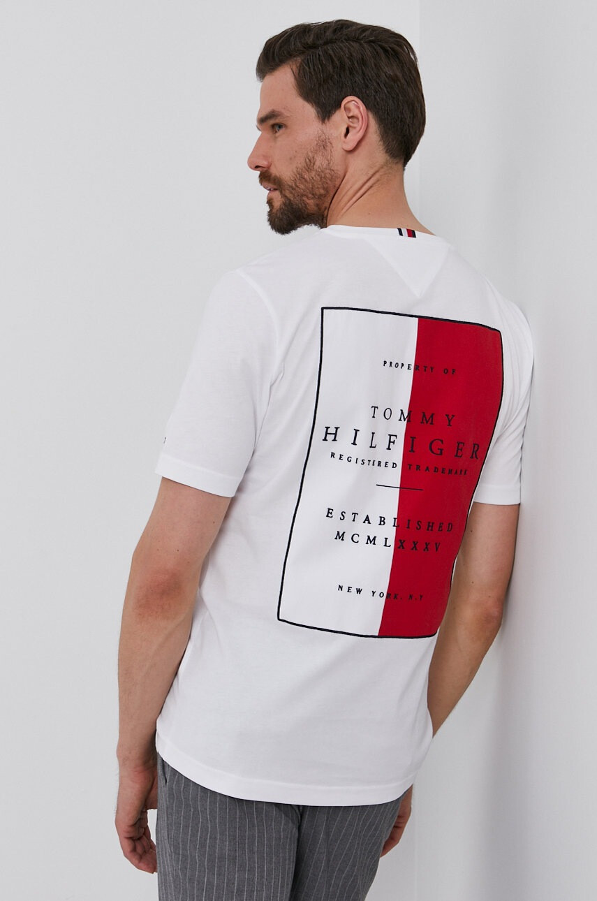 Tommy Hilfiger Памучна тениска - Pepit.bg