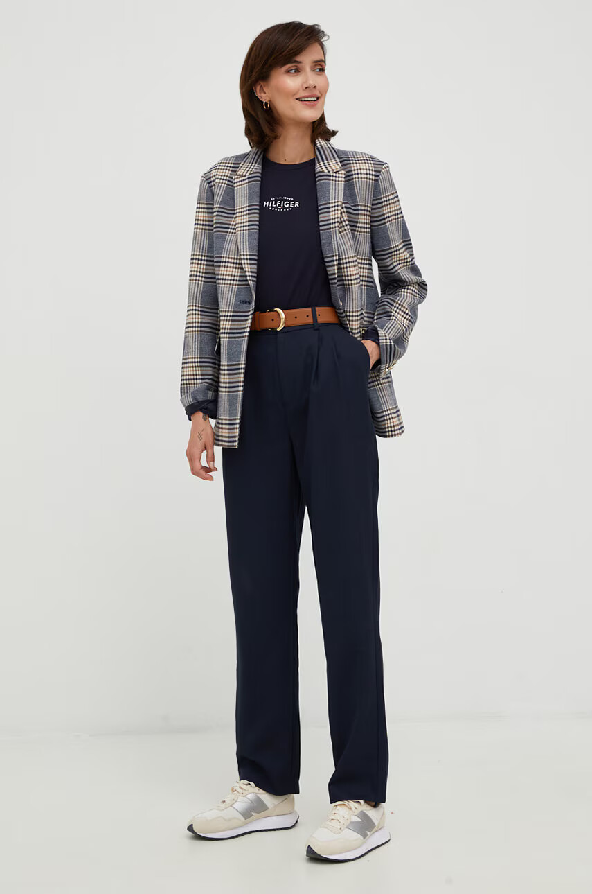 Tommy Hilfiger Тениска в сиво - Pepit.bg