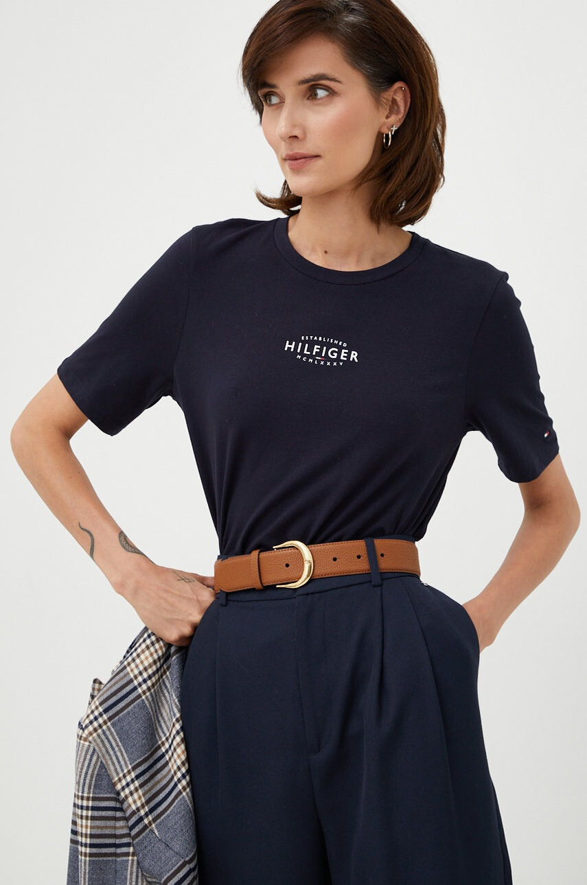 Tommy Hilfiger Тениска в сиво - Pepit.bg