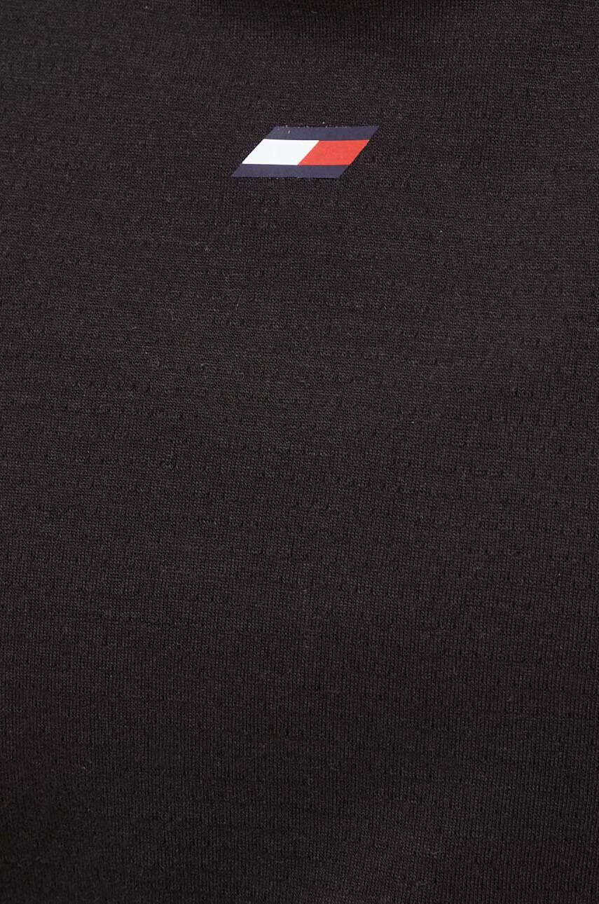 Tommy Hilfiger Тениска в черно - Pepit.bg