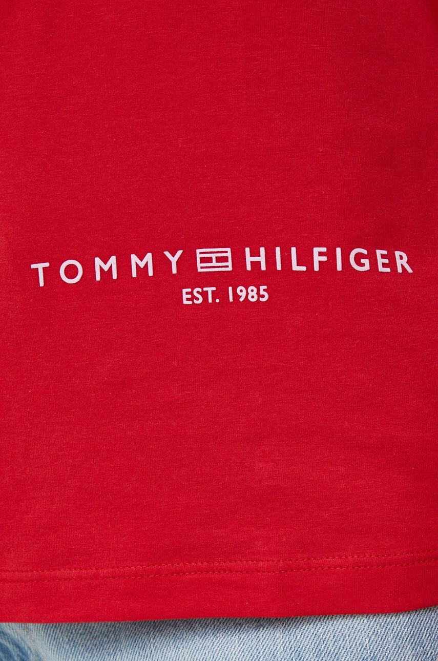 Tommy Hilfiger Тениска в червено - Pepit.bg