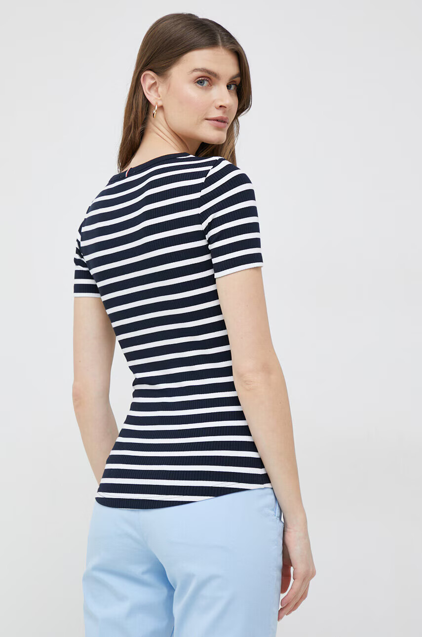 Tommy Hilfiger Тениска в черно - Pepit.bg
