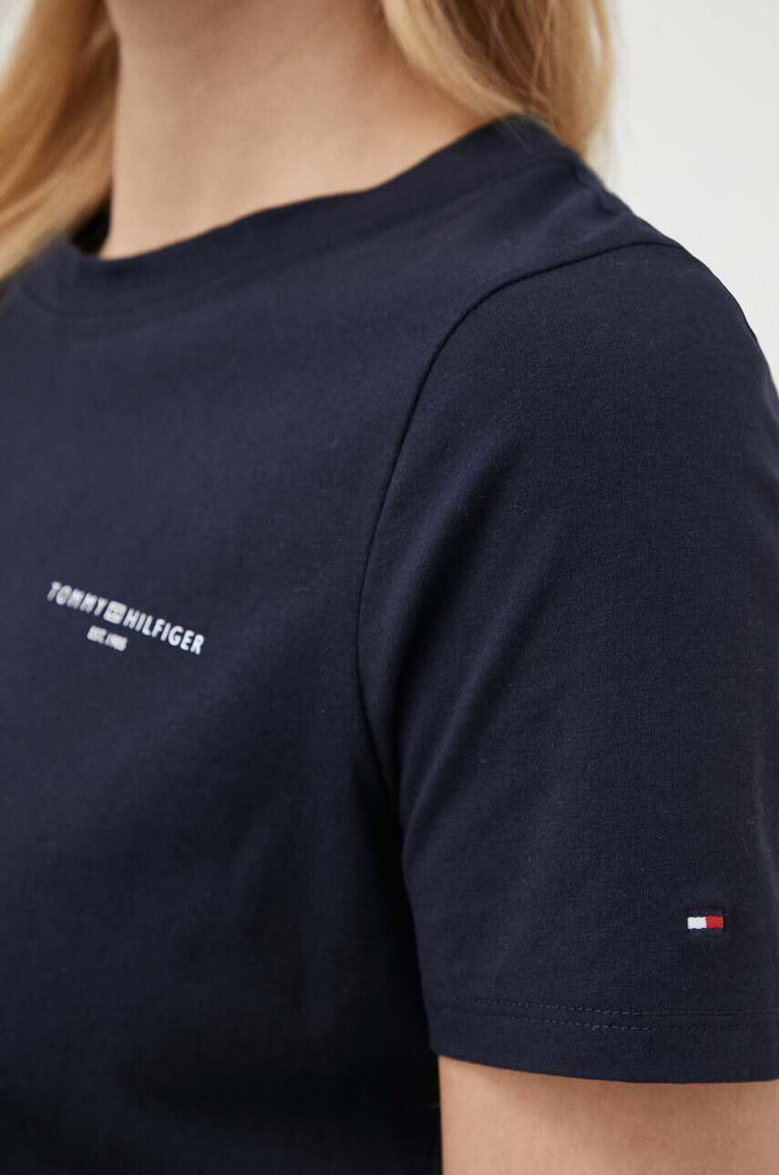Tommy Hilfiger Тениска в тъмносиньо - Pepit.bg