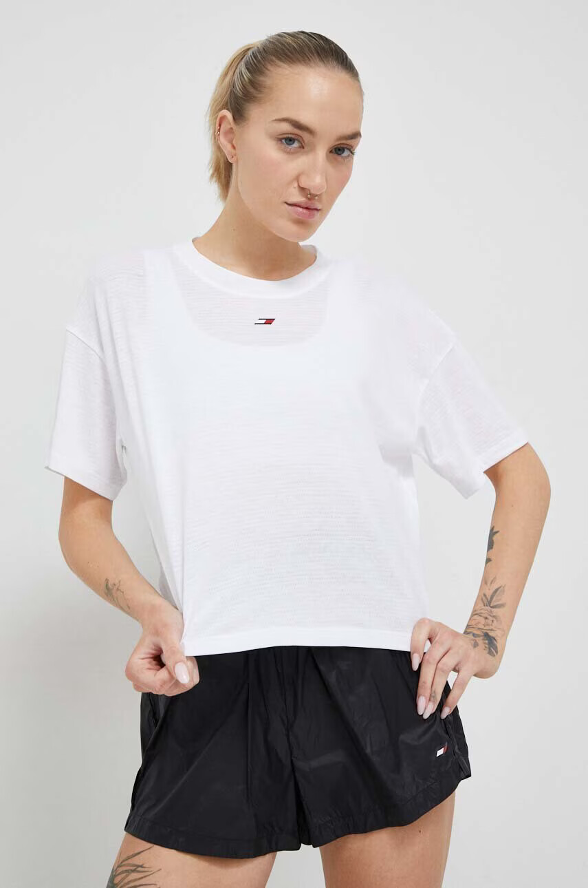 Tommy Hilfiger Тениска в бяло - Pepit.bg
