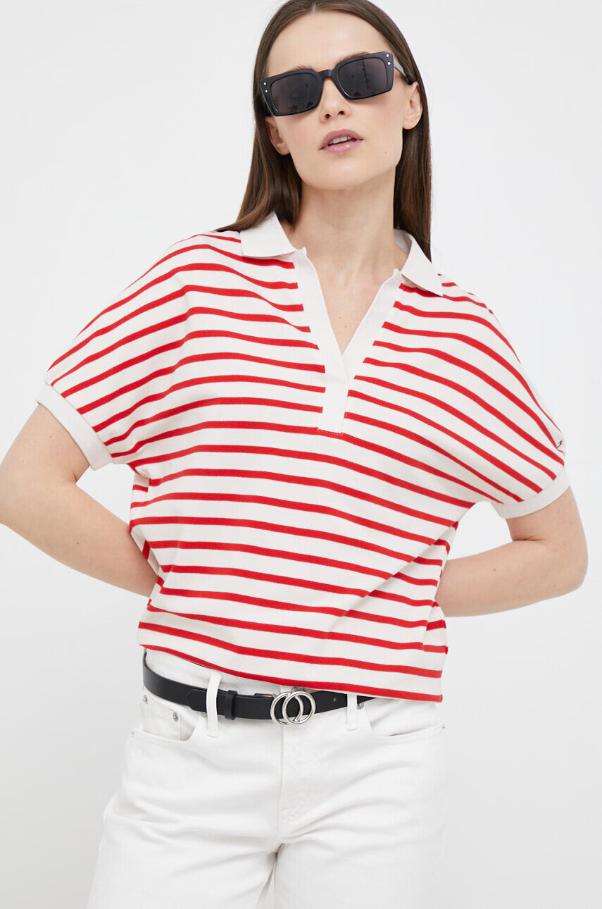 Tommy Hilfiger Тениска в червено - Pepit.bg