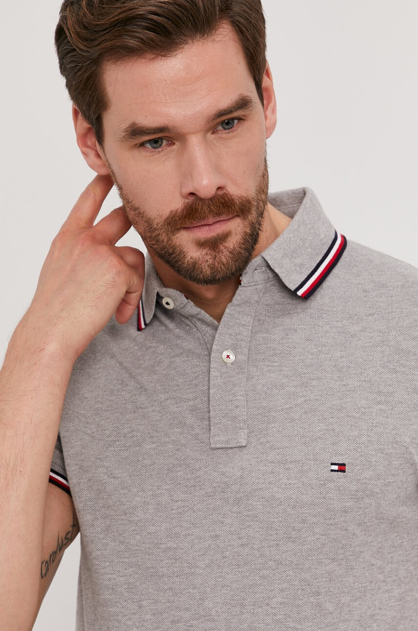 Tommy Hilfiger Тениска с яка - Pepit.bg