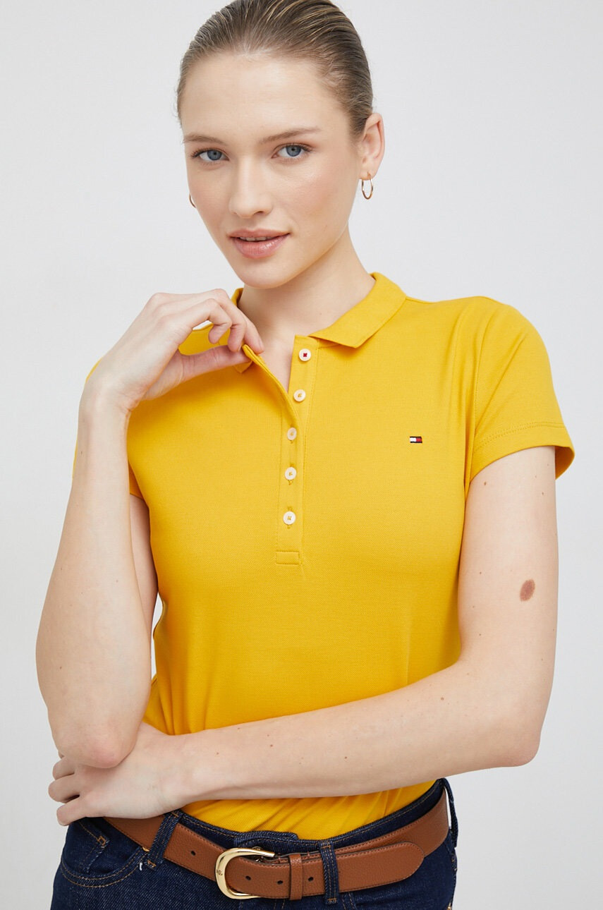 Tommy Hilfiger Тениска с яка - Pepit.bg
