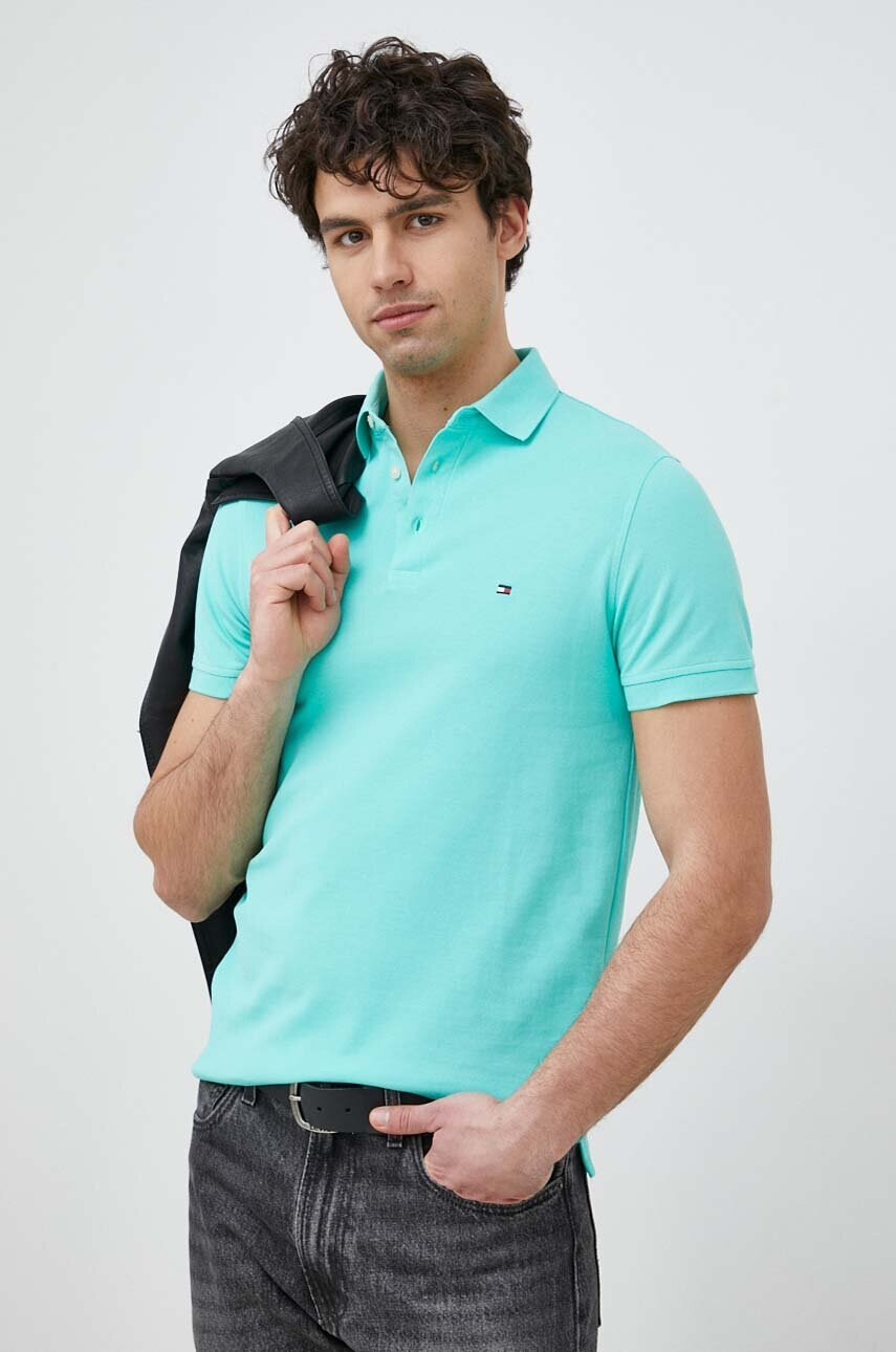 Tommy Hilfiger Тениска с яка - Pepit.bg