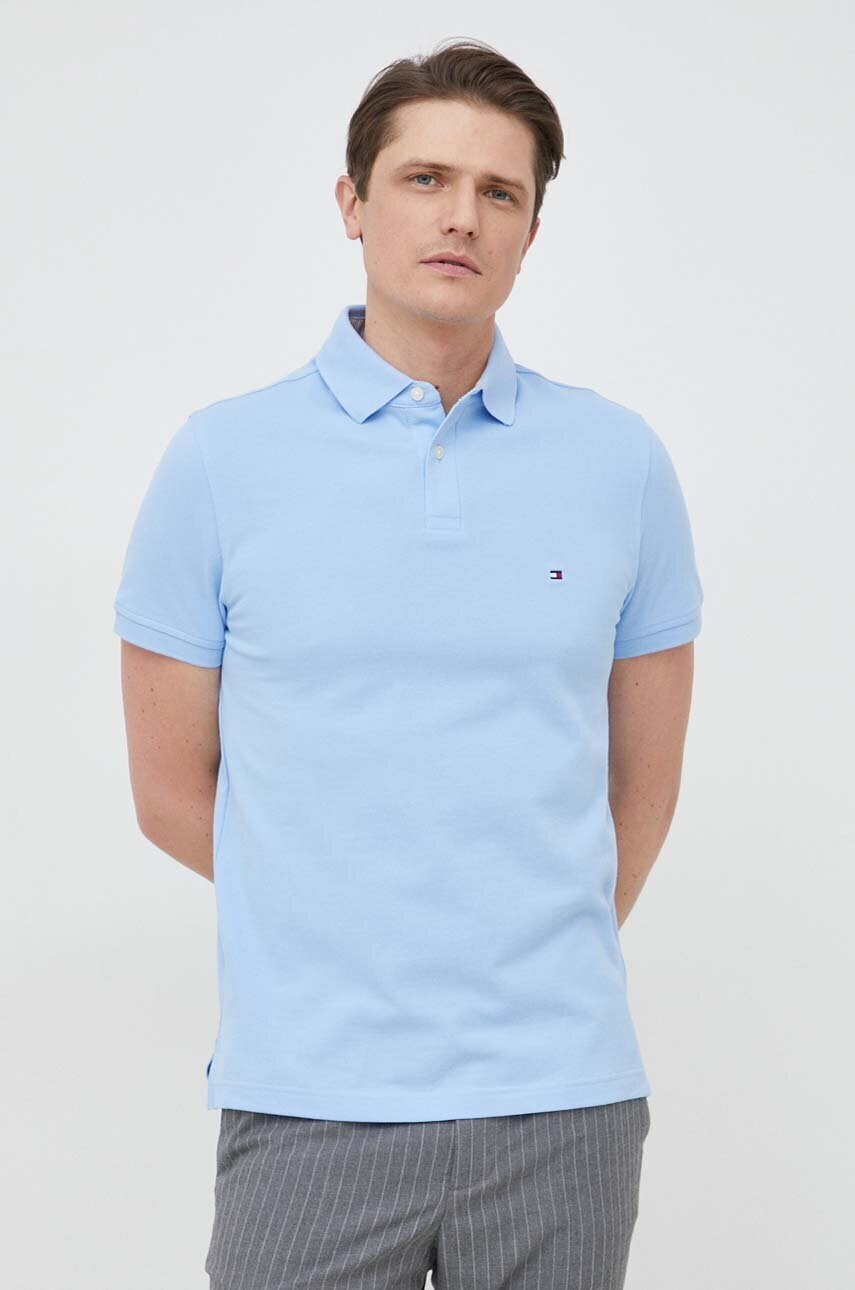 Tommy Hilfiger Тениска с яка - Pepit.bg