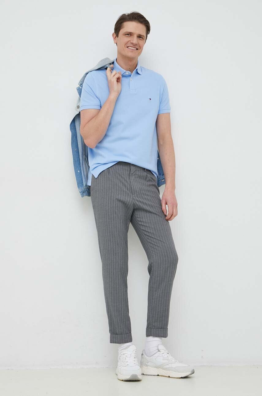 Tommy Hilfiger Тениска с яка - Pepit.bg