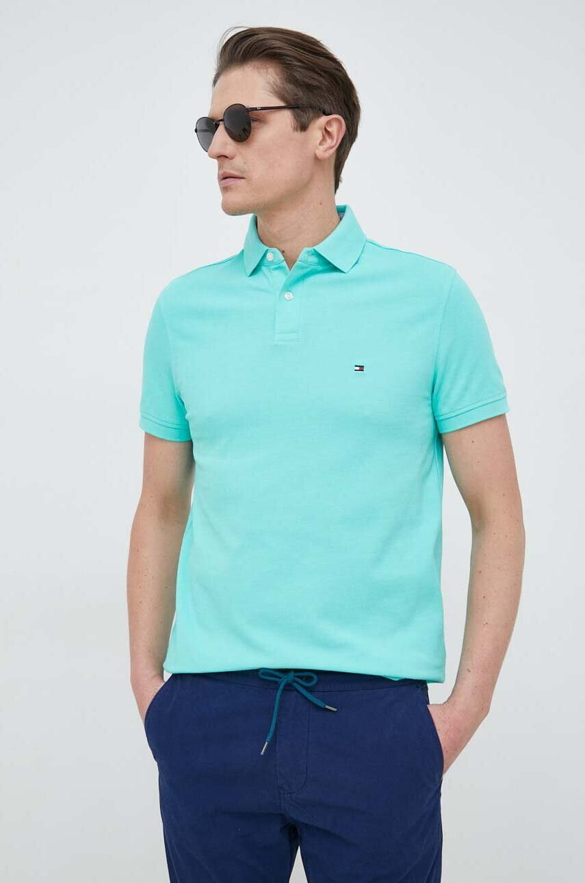 Tommy Hilfiger Тениска с яка - Pepit.bg