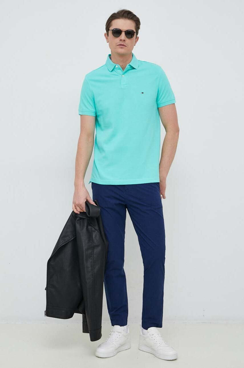Tommy Hilfiger Тениска с яка - Pepit.bg