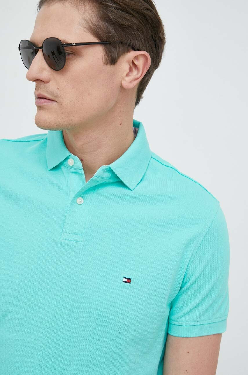 Tommy Hilfiger Тениска с яка - Pepit.bg