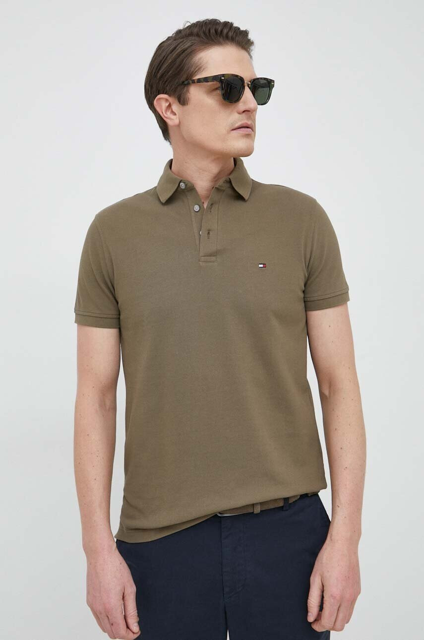 Tommy Hilfiger Тениска с яка - Pepit.bg