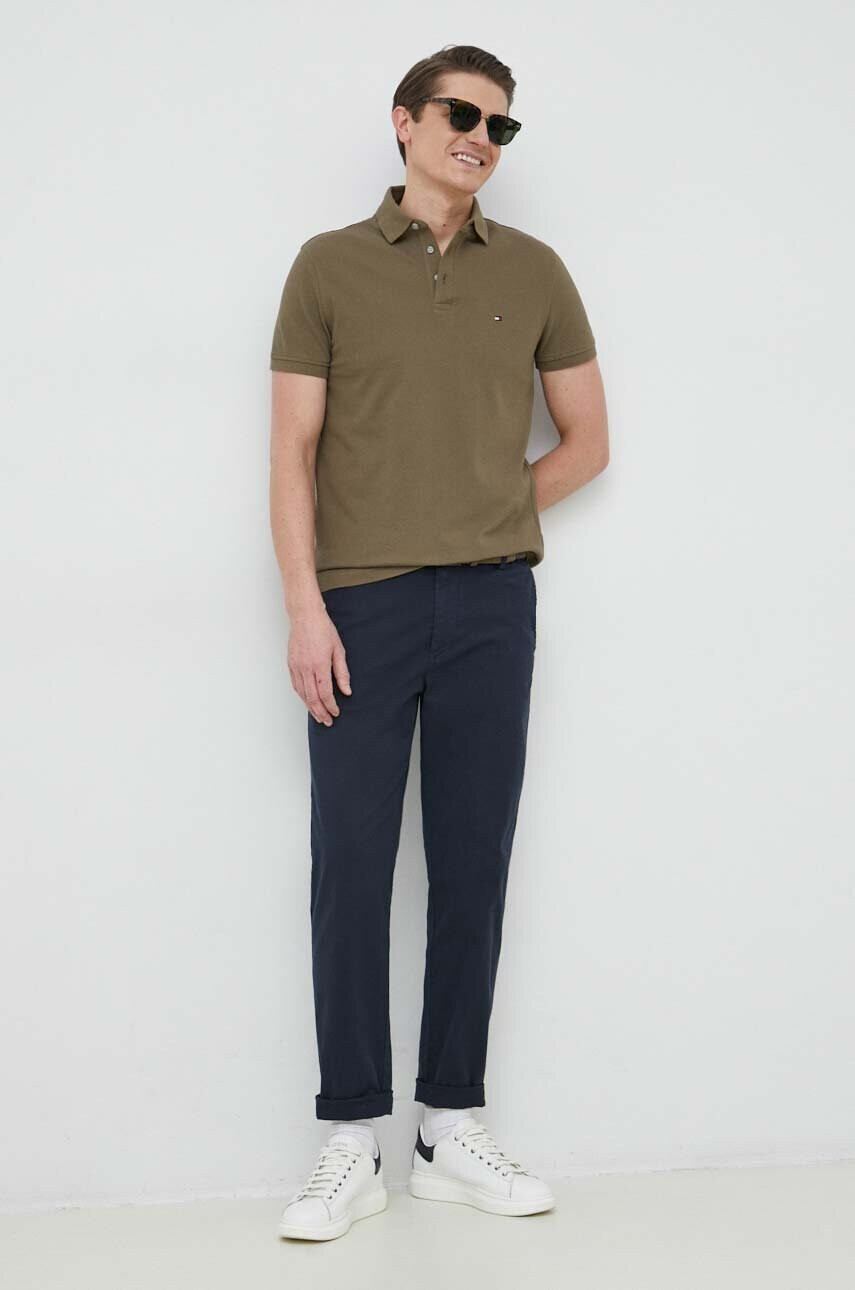 Tommy Hilfiger Тениска с яка - Pepit.bg
