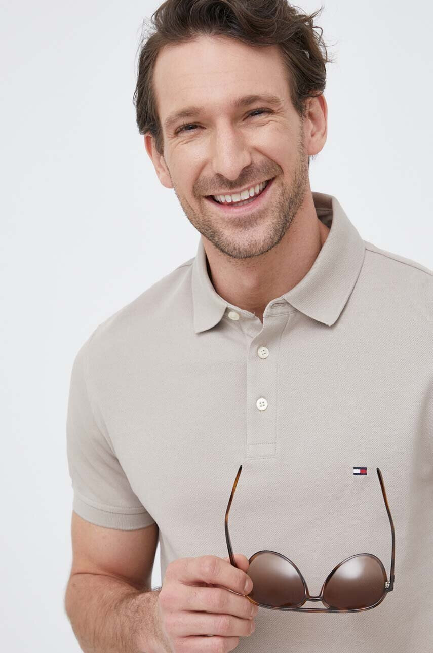 Tommy Hilfiger Тениска с яка - Pepit.bg