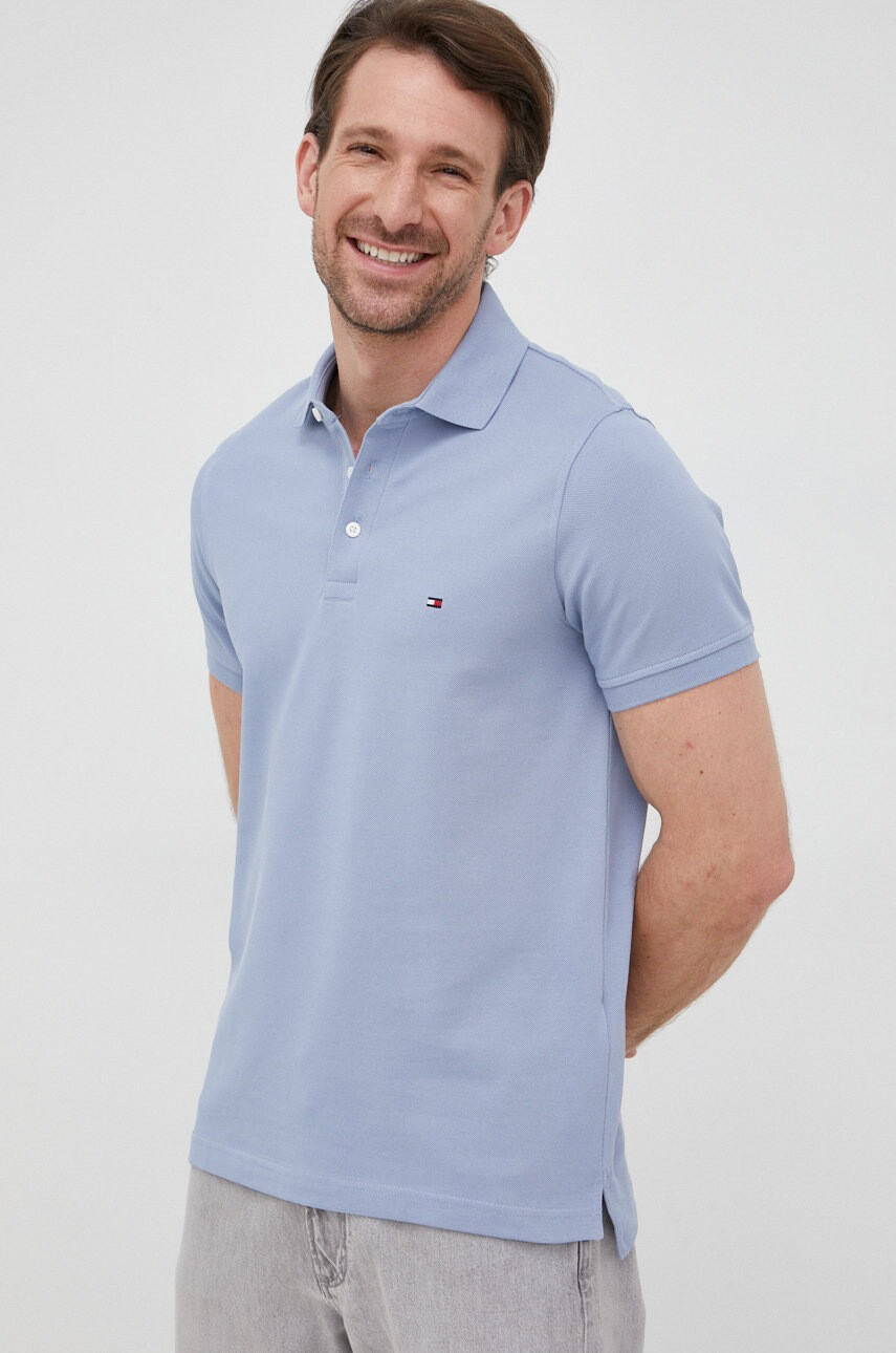 Tommy Hilfiger Тениска с яка - Pepit.bg