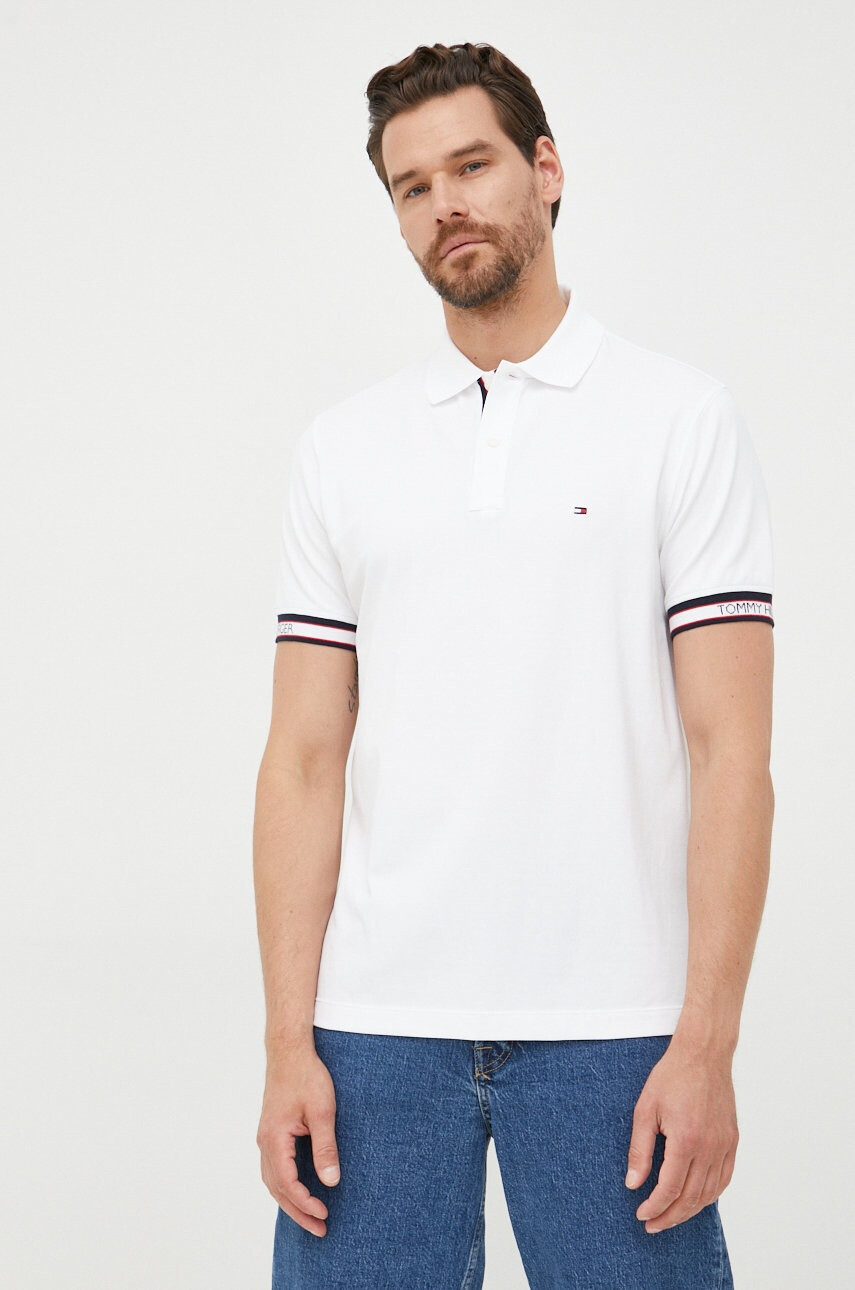 Tommy Hilfiger Тениска с яка - Pepit.bg