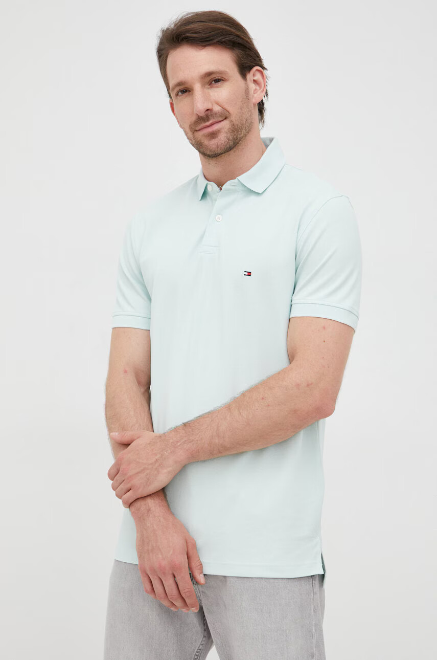 Tommy Hilfiger Тениска с яка - Pepit.bg