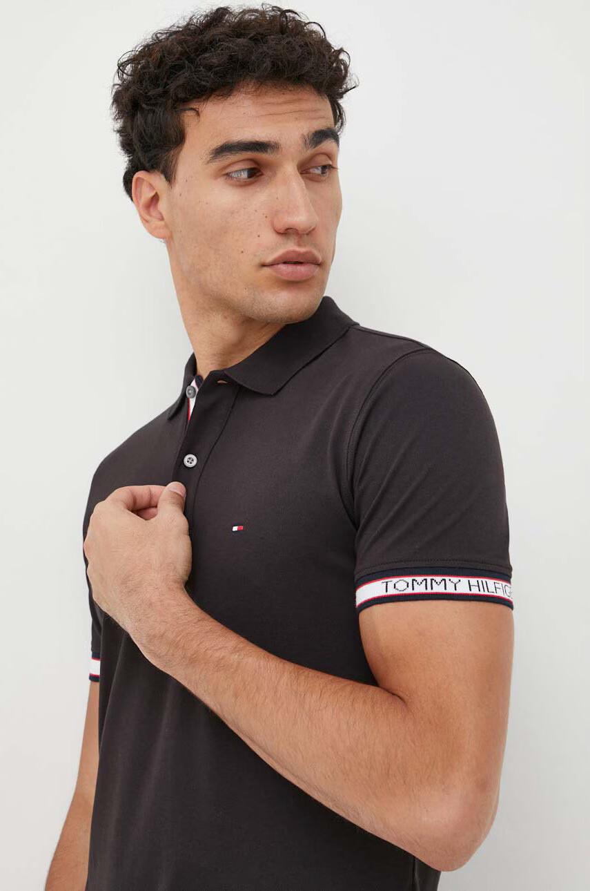Tommy Hilfiger Тениска с яка - Pepit.bg