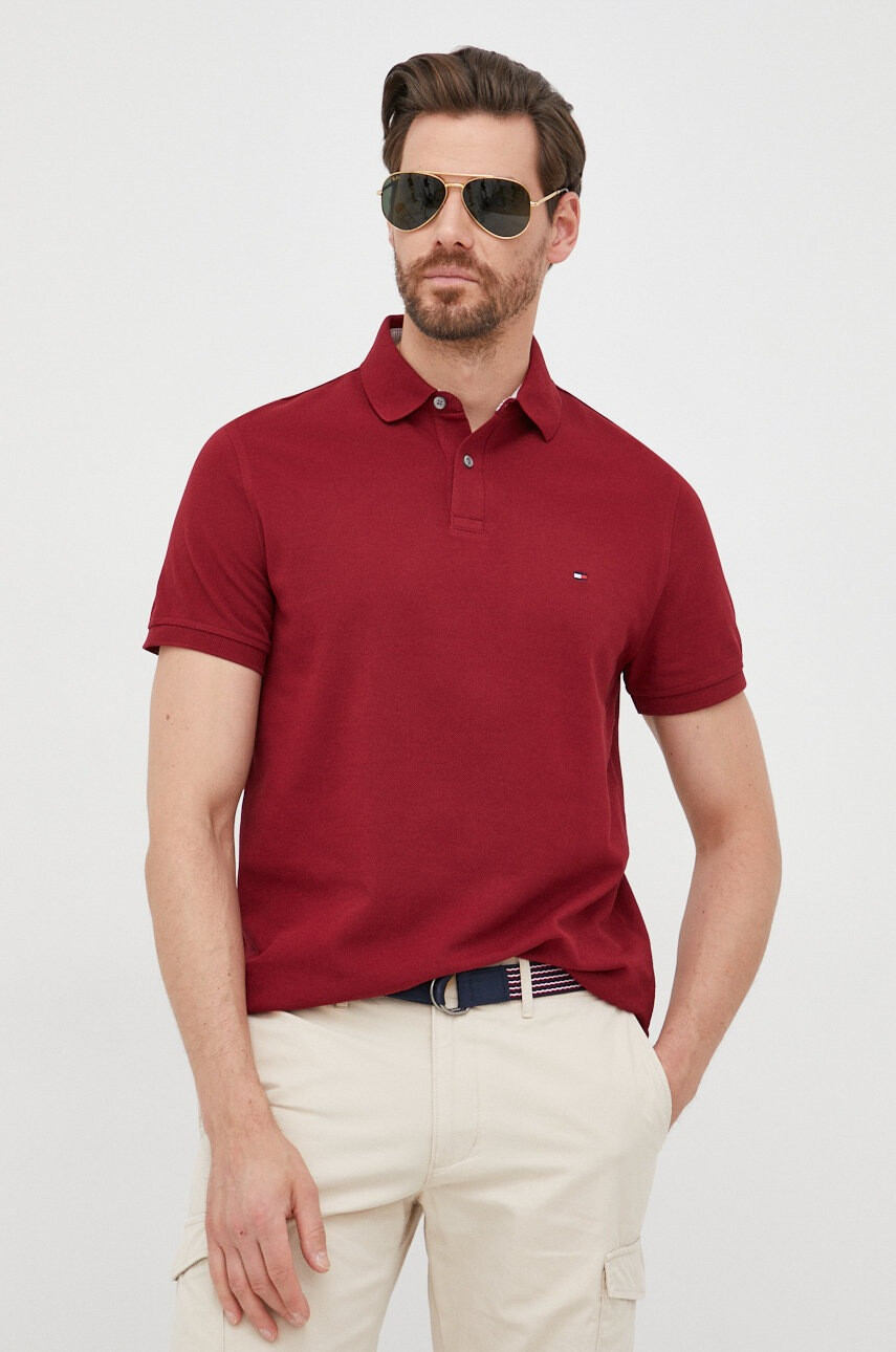 Tommy Hilfiger Тениска с яка - Pepit.bg