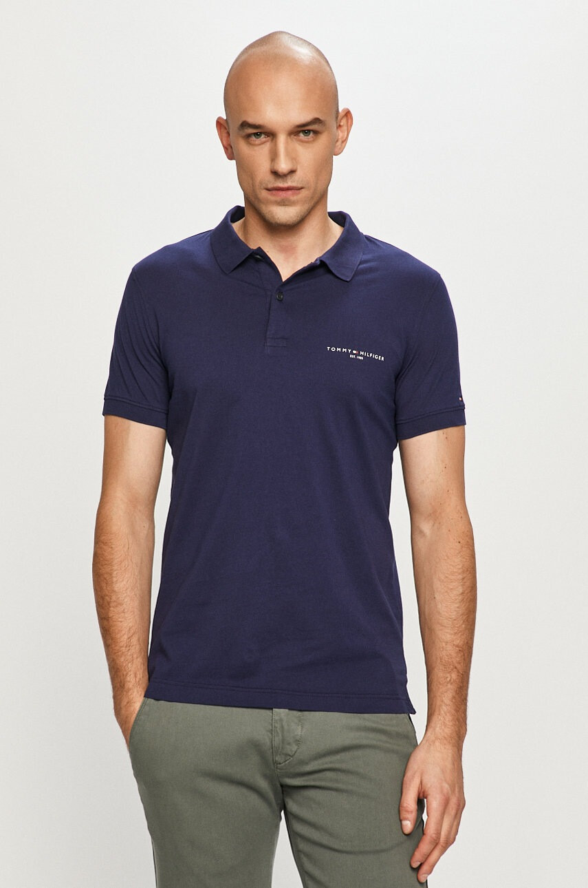Tommy Hilfiger Тениска с яка - Pepit.bg