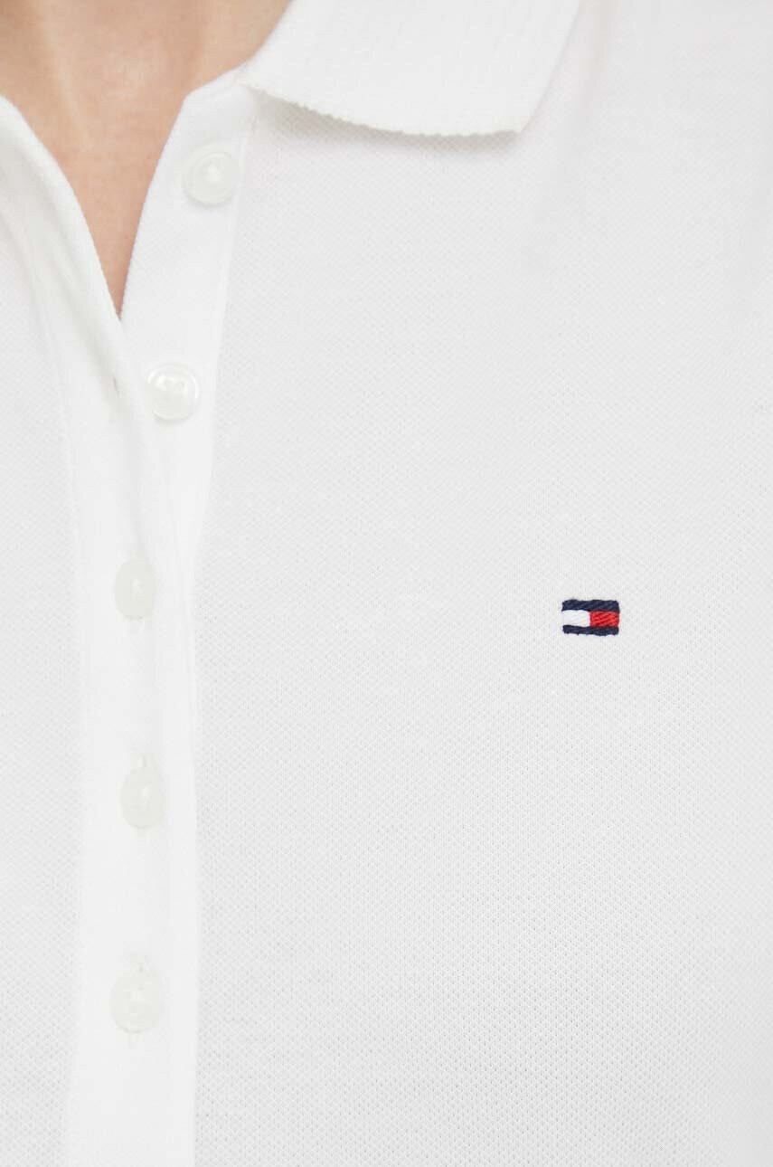 Tommy Hilfiger Топ дамски в бяло - Pepit.bg
