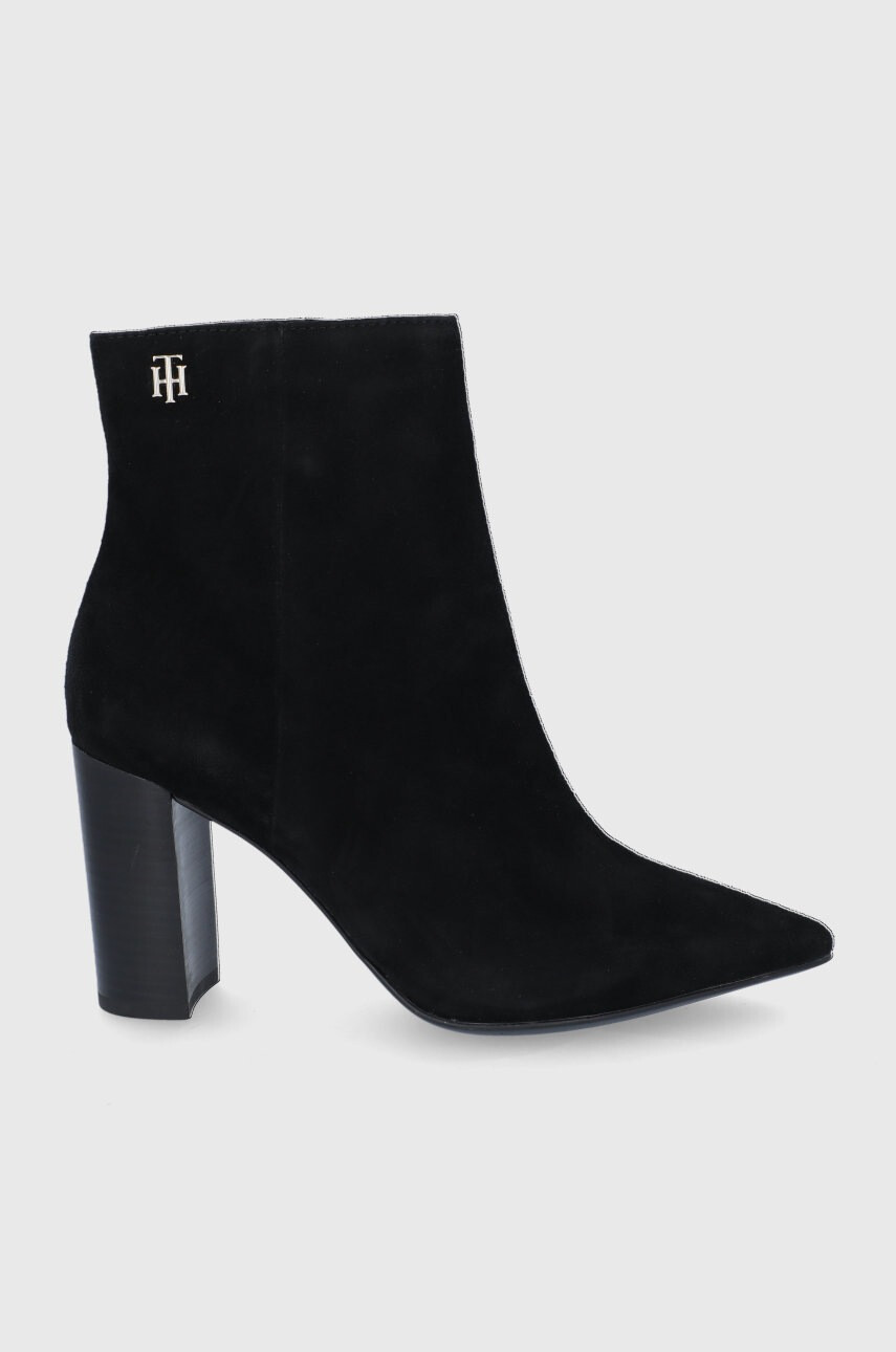 Tommy Hilfiger Велурени боти - Pepit.bg
