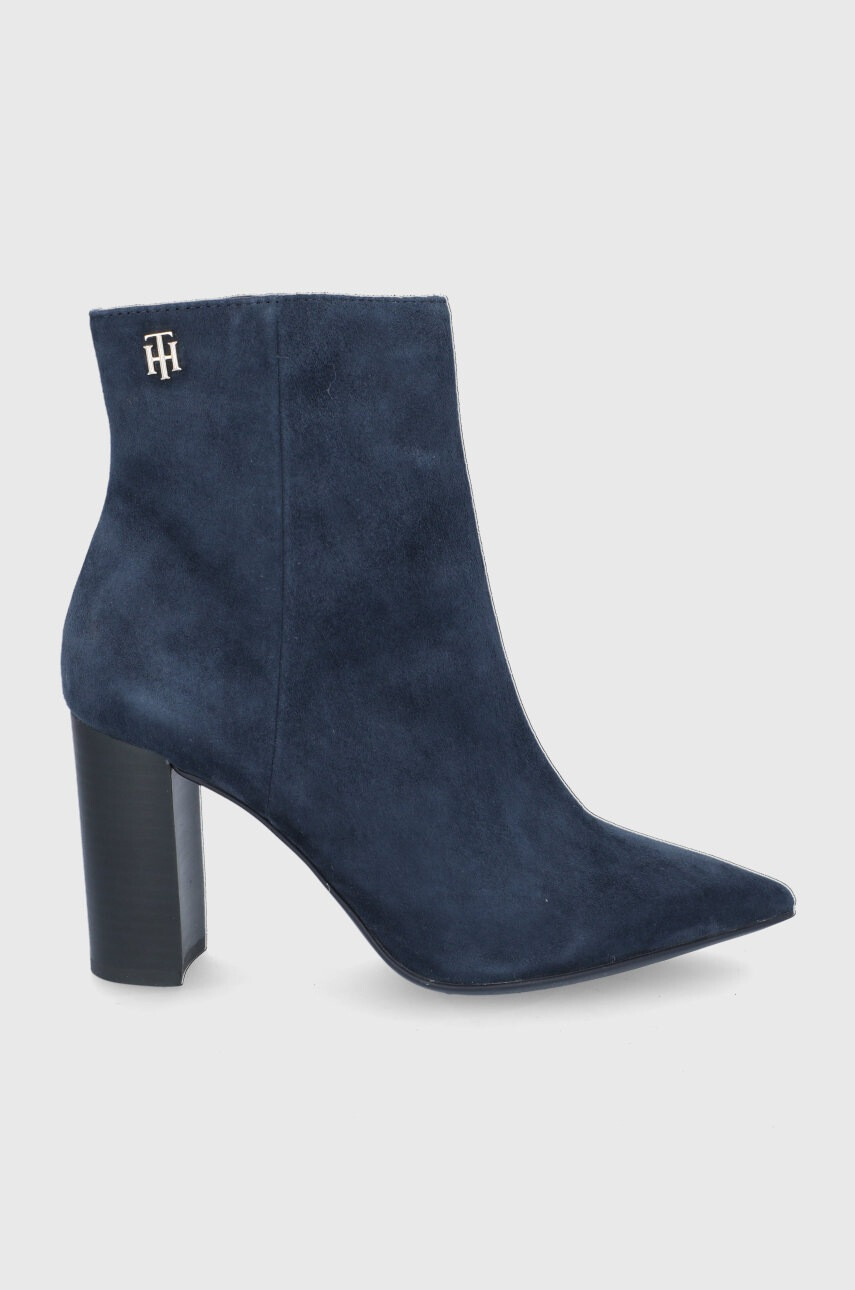Tommy Hilfiger Велурени боти - Pepit.bg
