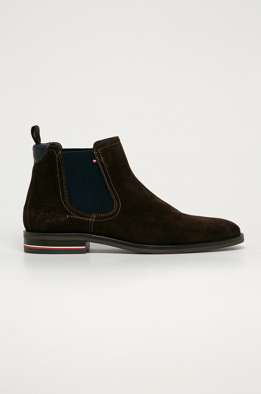 Tommy Hilfiger Велурени Боти Chelsea - Pepit.bg
