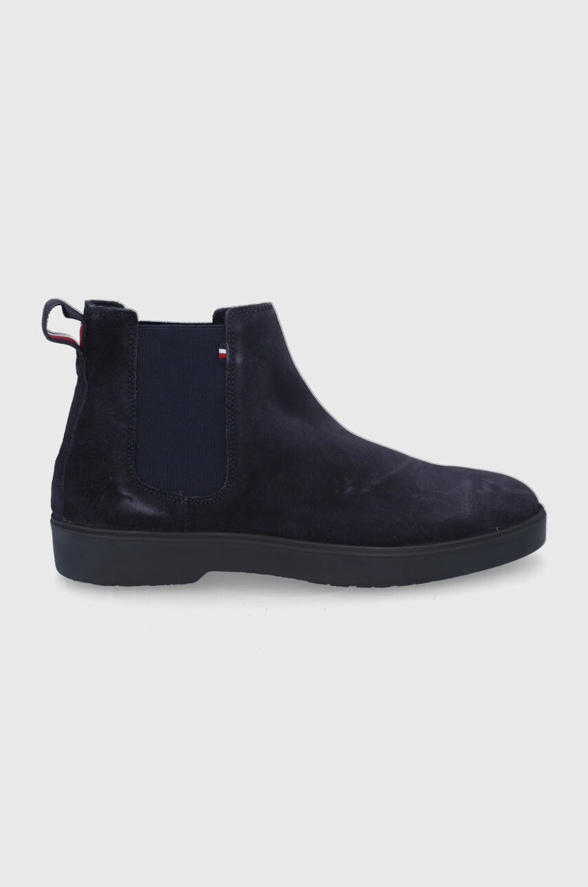 Tommy Hilfiger Велурени боти челси - Pepit.bg