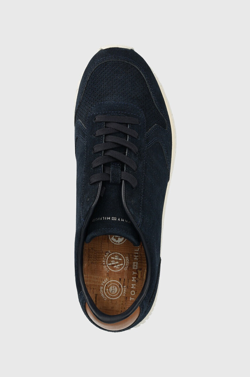 Tommy Hilfiger Велурени маратонки Elevated Sustainable Runner - Pepit.bg