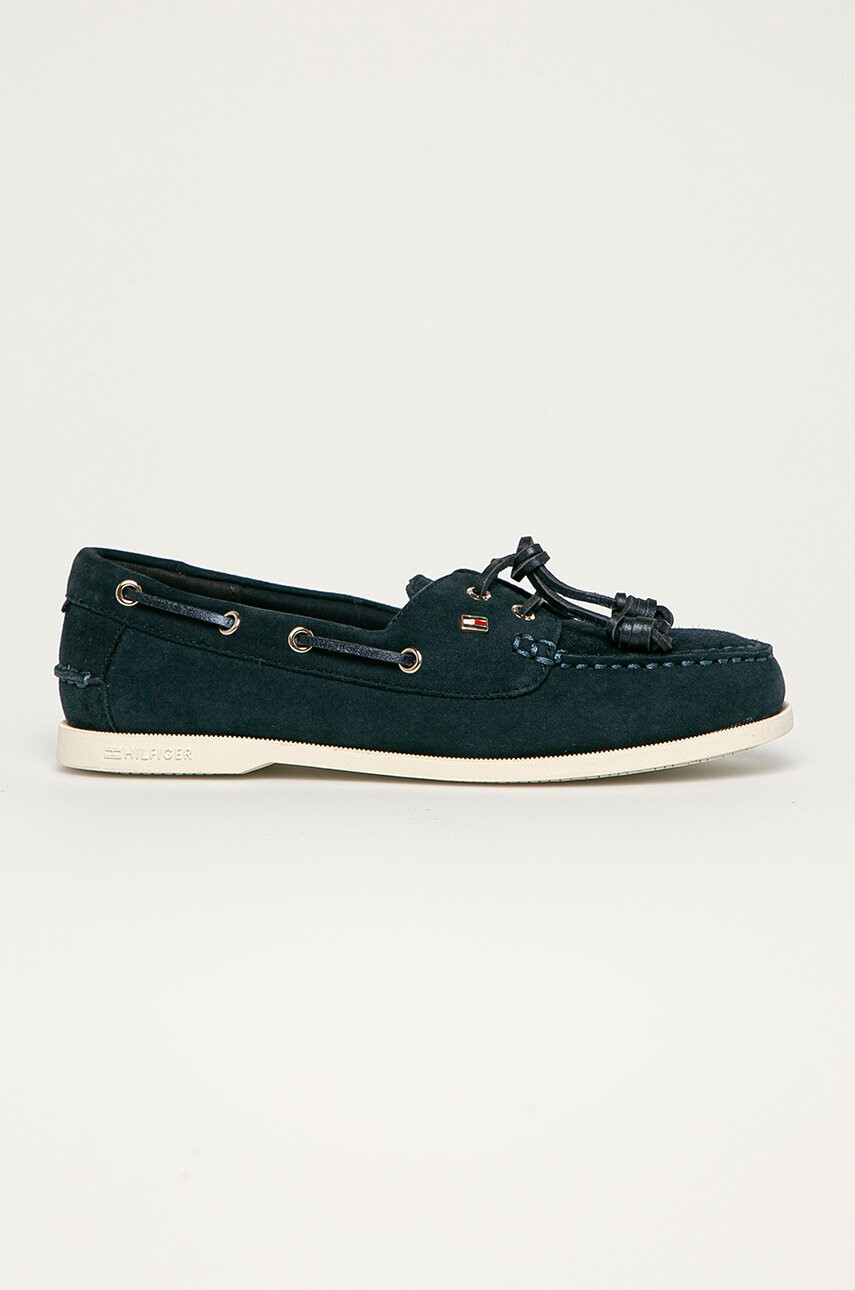 Tommy Hilfiger Велурени мокасини - Pepit.bg