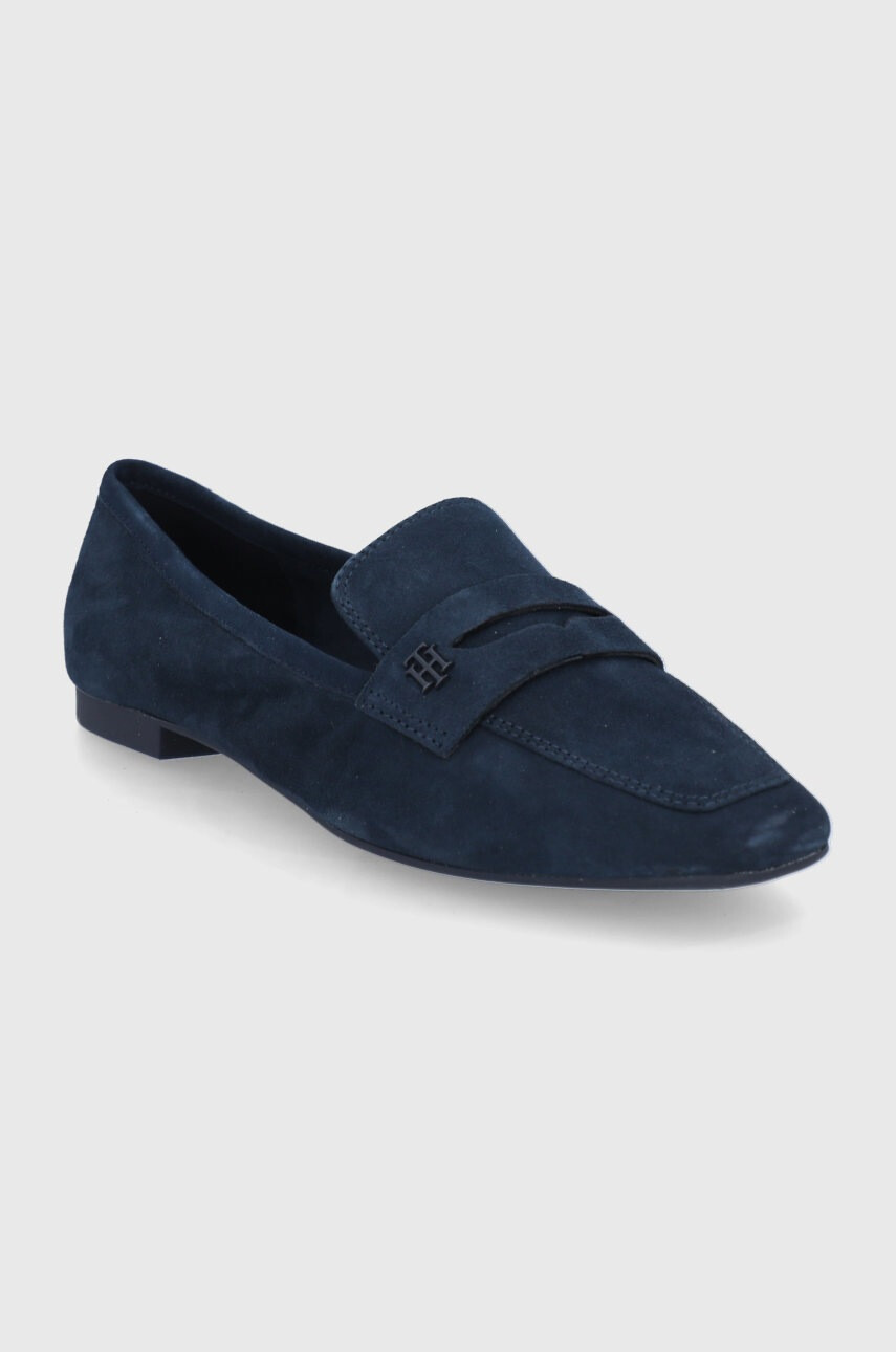 Tommy Hilfiger Велурени мокасини - Pepit.bg