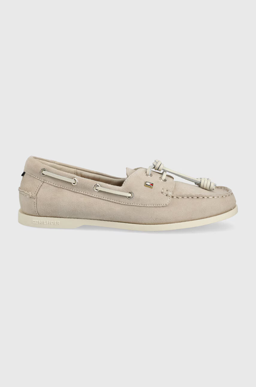 Tommy Hilfiger Велурени мокасини - Pepit.bg